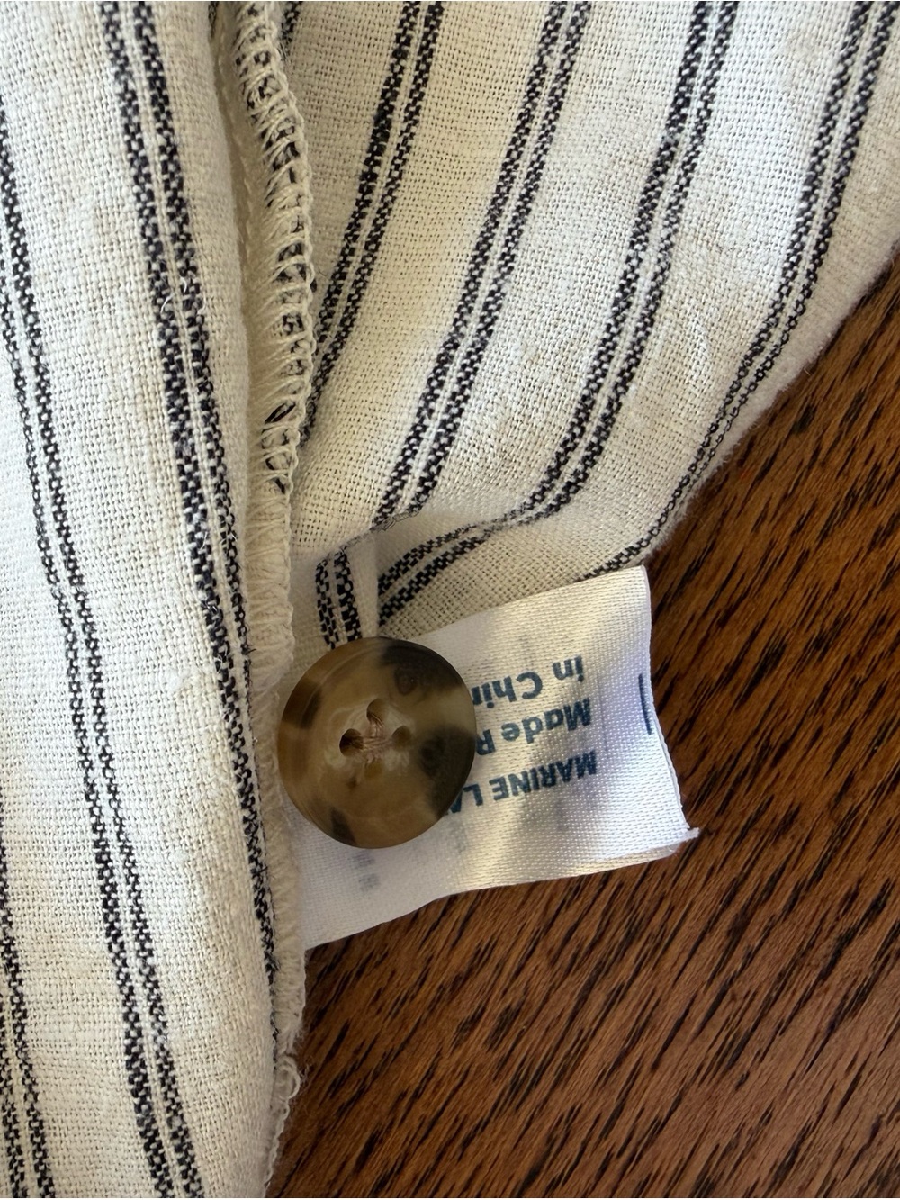 Marine Layer Jade Button Through Skirt - Picture 6 of 12
